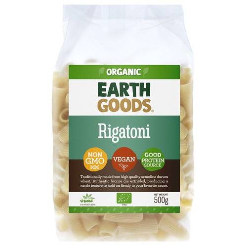 ORGANIC RIGATONI PASTA 
