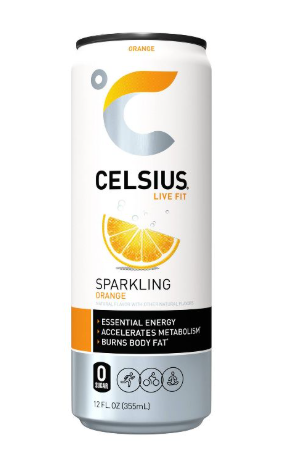 ENERGY, METABOLISM & BURNING FAT SPARKLING ORANGE 