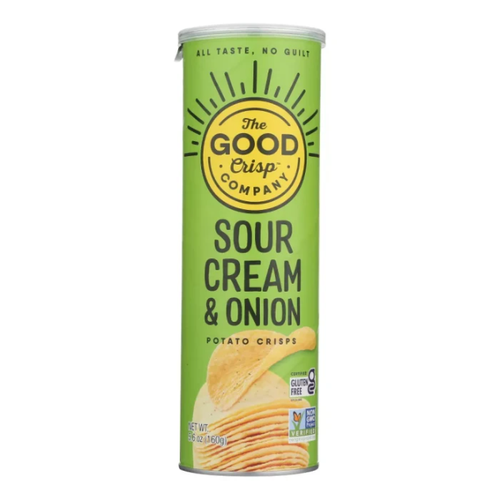 SOUR CREAM & ONION POTATO CRISPS 
