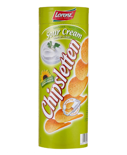 SOUR CREAM CHIPSLETTEN 