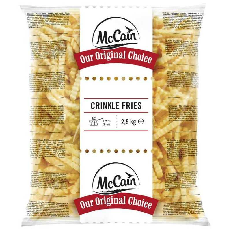 CRINKLE CUT FRIES 