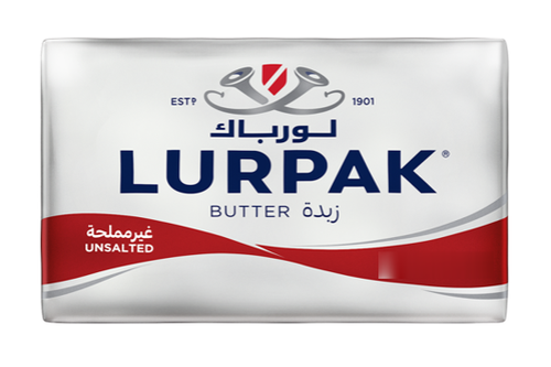 زبدة حيوانية غير مملحة 
