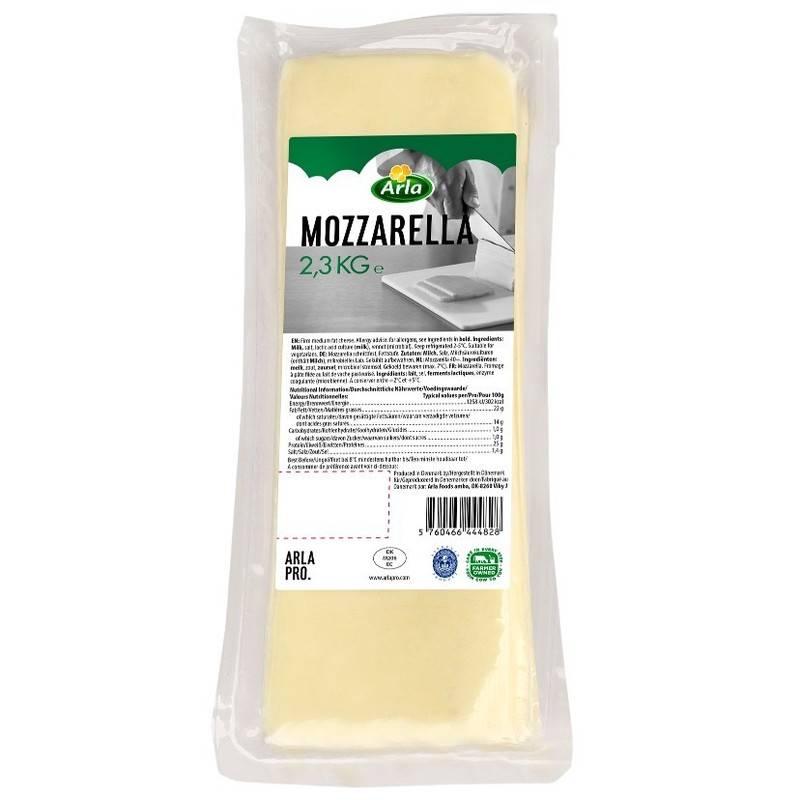 MOZZARELLA BLOCK (ANIMAL FAT) 