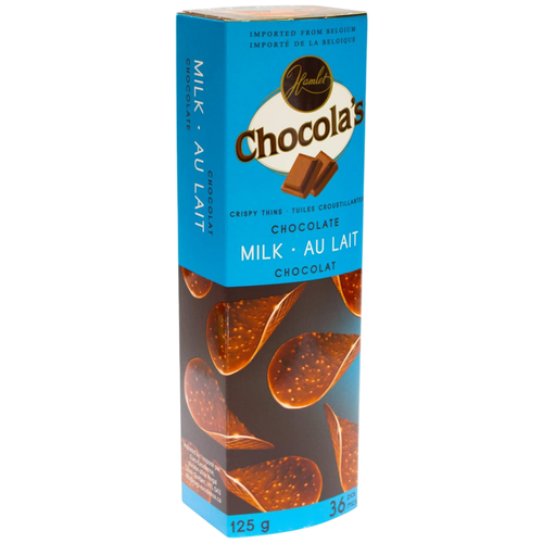 CRISPY THINS MILK CHOCOLATE 