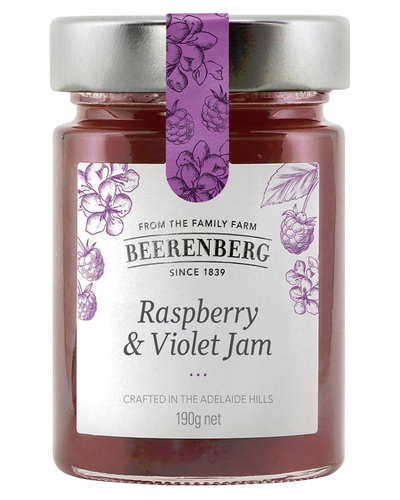 RASPBERRY & VIOLET JAM (190G) 