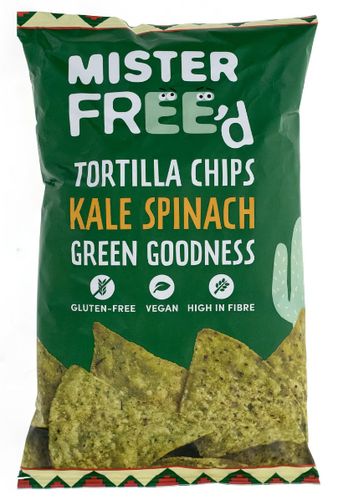 KALE & SPINACH TORTILLA CHIPS 