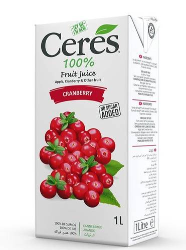 CRANBERRY JUICE 