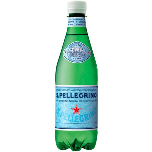 SPARKLING WATER PLASTIC BOTTLE (500ML) 