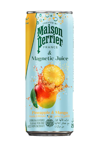 SPARKLING PINEAPPLE & MANGO JUICE (CAN) 