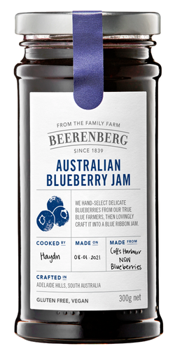 مربى توت ازرق (300 غرام) 