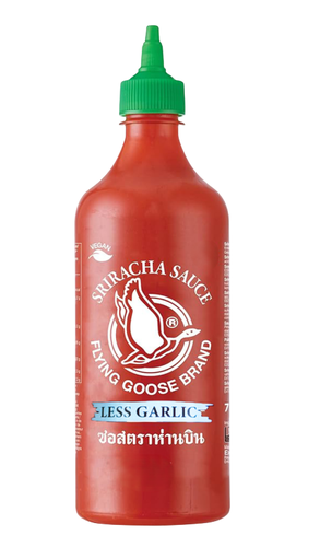SRIRACHA HOT CHILI SAUCE (LESS GARLIC) (730ML) 