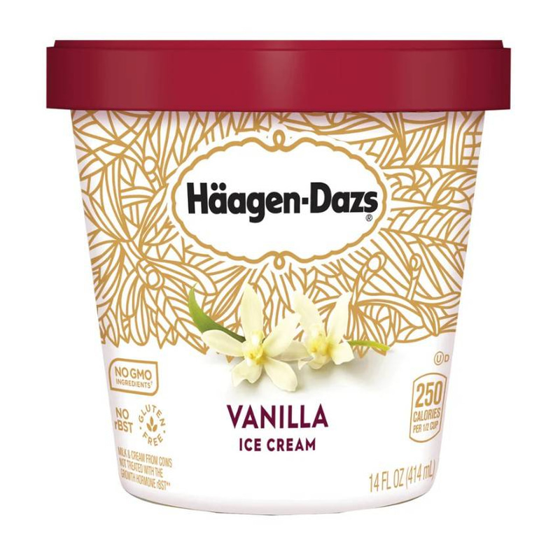 VANILLA ICE CREAM (460ML) 