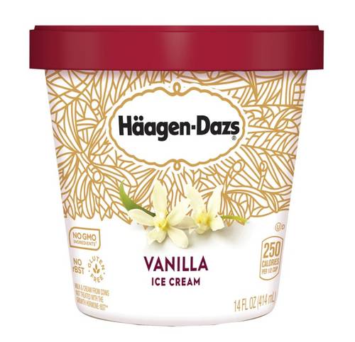 VANILLA ICE CREAM (460ML) 