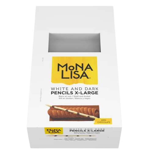 WHITE & DARK CHOCOLATE PENCILS (X-LARGE) 
