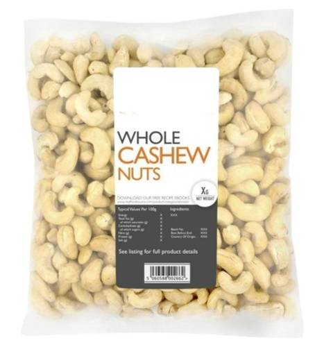 RAW VIETNAMESE CASHEW (MEDIUM SIZE W320)