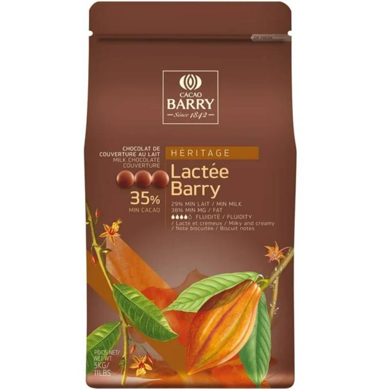 MILK CHOCOLATE COUVERTURE (LACTEE 35%) 