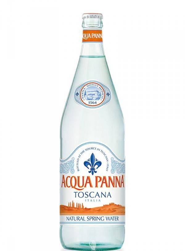 NATURAL MINERAL WATER GLASS BOTTLE (1L) 