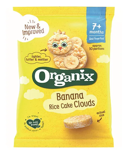 ORGANIC BANANA RICE CAKE 
