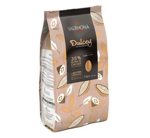 BLOND CHOCOLATE FEVES (DULCEY 35%) (3KG) 