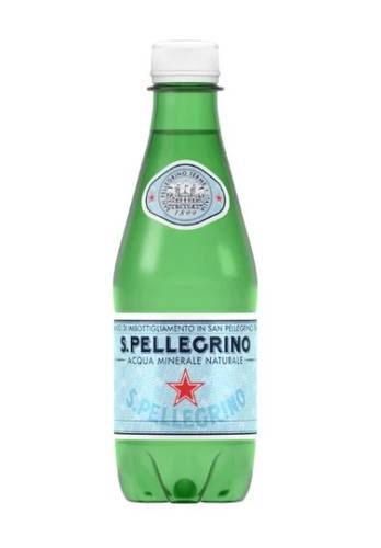 SPARKLING WATER PLASTIC BOTTLE (330ML) 