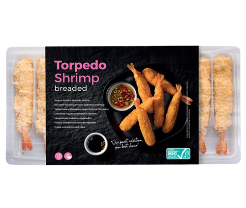BREADED SHRIMP TORPEDO