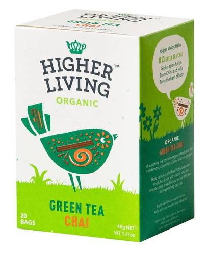 ORGANIC GREEN TEA CHAI 