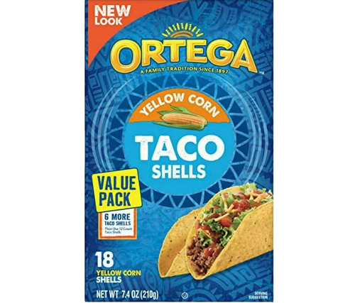 YELLOW CORN TACO SHELLS 