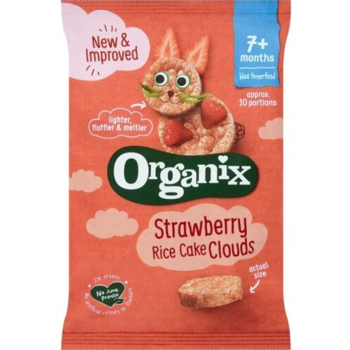 ORGANIC STRAWBERRY RICE CAKE 