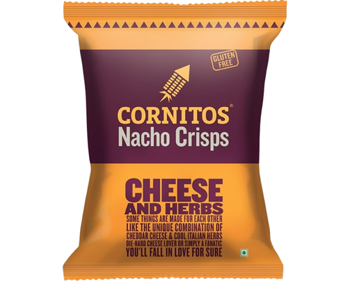 NACHO CRISPS (CHEESE & HERBS) 