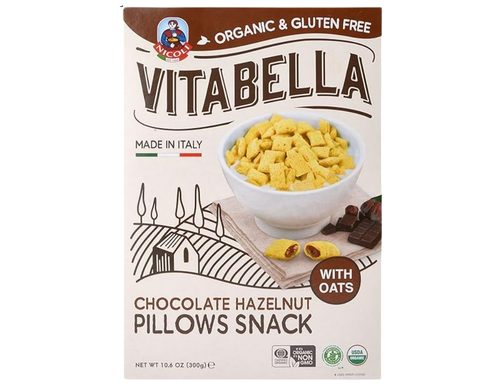ORGANIC CHOCOLATE HAZELNUT PILLOWS 