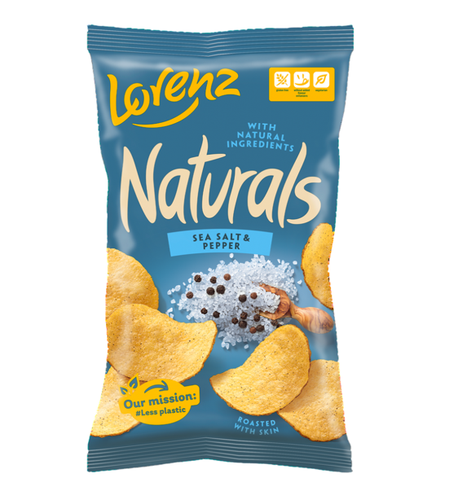 SEA SALT & PEPPER CHIPS (NATURALS) 