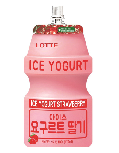 STRAWBERRY ICE YOGURT 