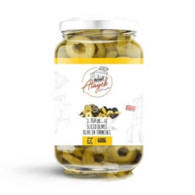SLICED OLIVES 