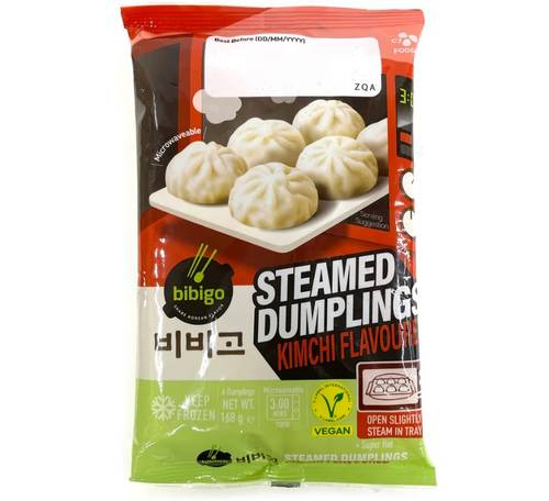 KIMCHI STEAMED DUMPLINGS 