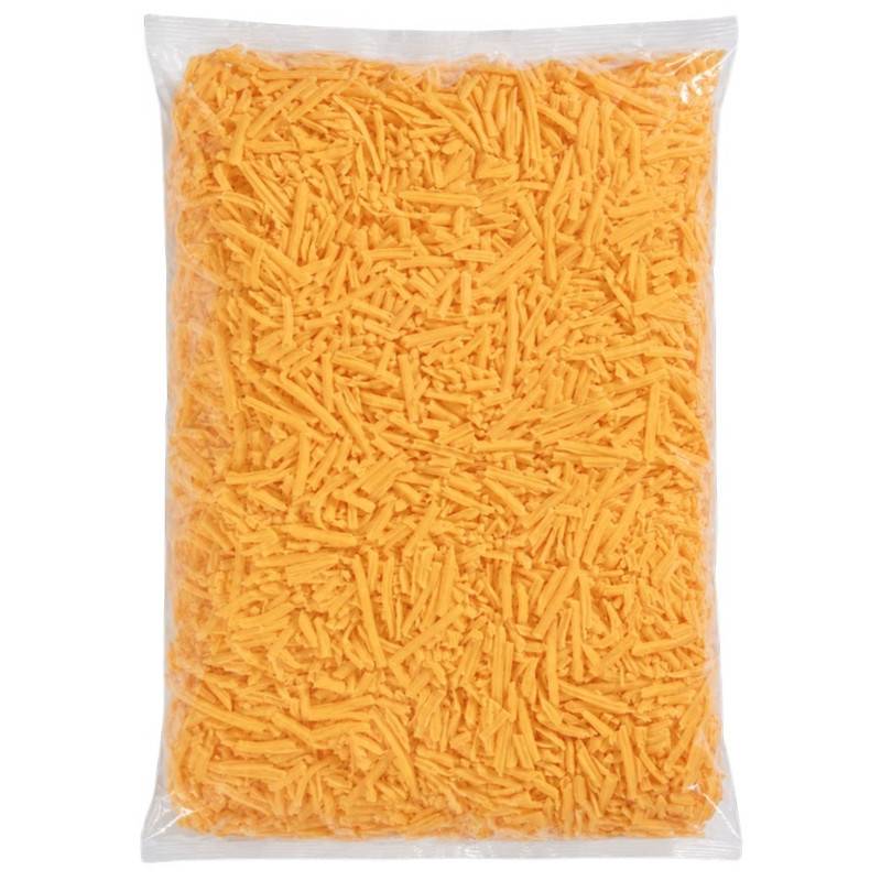 MILD COLORED CHEDDAR CHEESE (SHREDDED) 