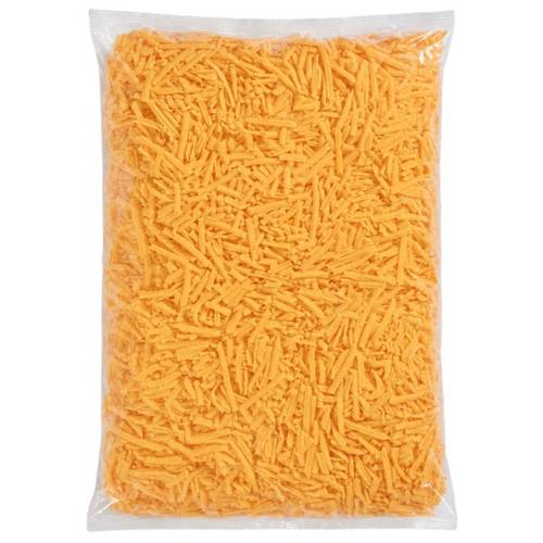 MILD COLORED CHEDDAR CHEESE (SHREDDED) 