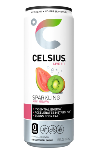 ENERGY, METABOLISM & BURNING FAT SPARKLING KIWI GUAVA 