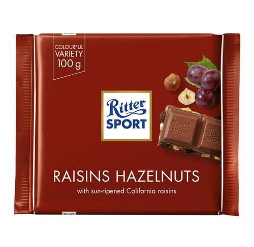 RAISINS & HAZELNUT MILK CHOCOLATE 