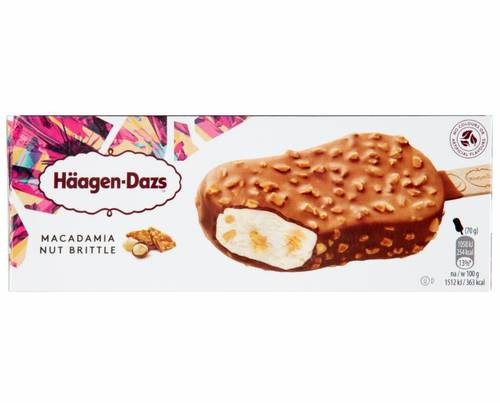 MACADAMIA NUT BRITTLE ICE CREAM BAR 