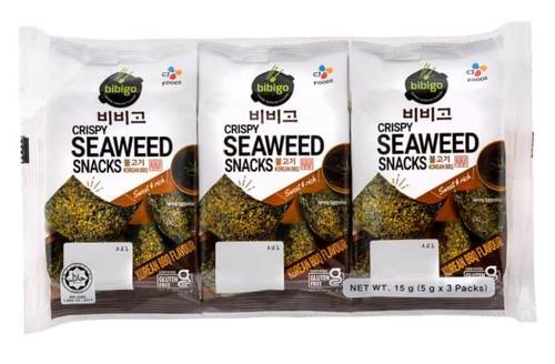 CRISPY SEAWEED SNACK (KOREAN BBQ) 