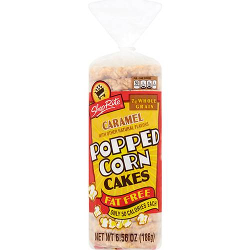 CARAMEL POPPED CORN RICE CAKE 