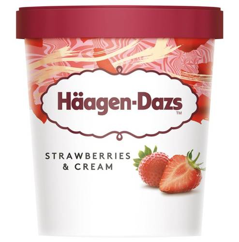 STRAWBERRY ICE CREAM (460ML) 