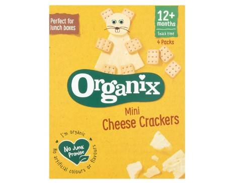 ORGANIC MINI CHEESE CRACKERS 