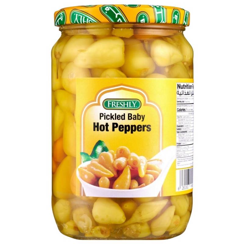 PICKLED BABY HOT PEPPER 