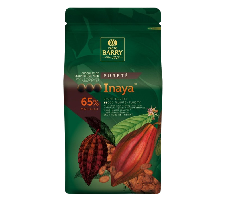 DARK CHOCOLATE COUVERTURE (INAYA 65%) 