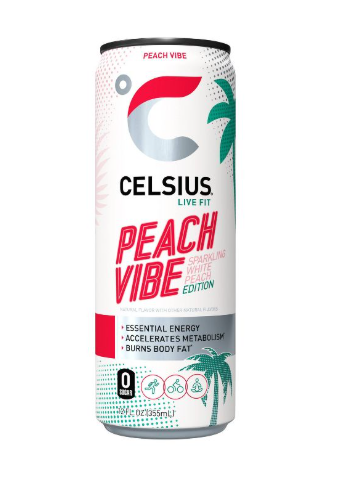 ENERGY, METABOLISM & BURNING FAT SPARKLING PEACH 
