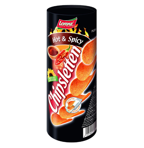 HOT & SPICY CHIPSLETTEN 