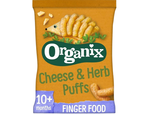 ORGANIC CHEESE & HERB PUFFS 