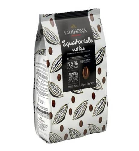 DARK CHOCOLATE BEANS (EQUATORIALE NOIRE 55%) 