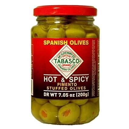 STUFFED SPICY SPANICH OLIVES 